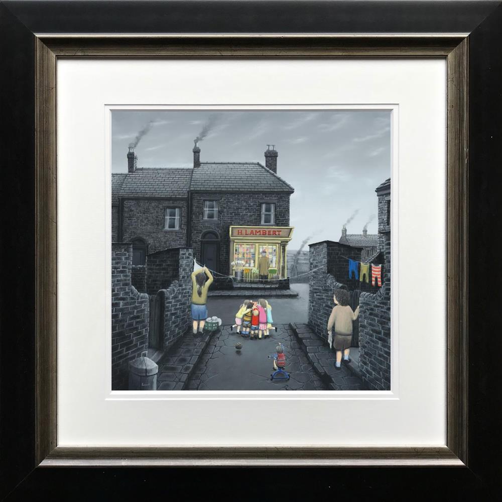Leigh Lambert - 'Save Me One' - Paper- Framed Limited Edition