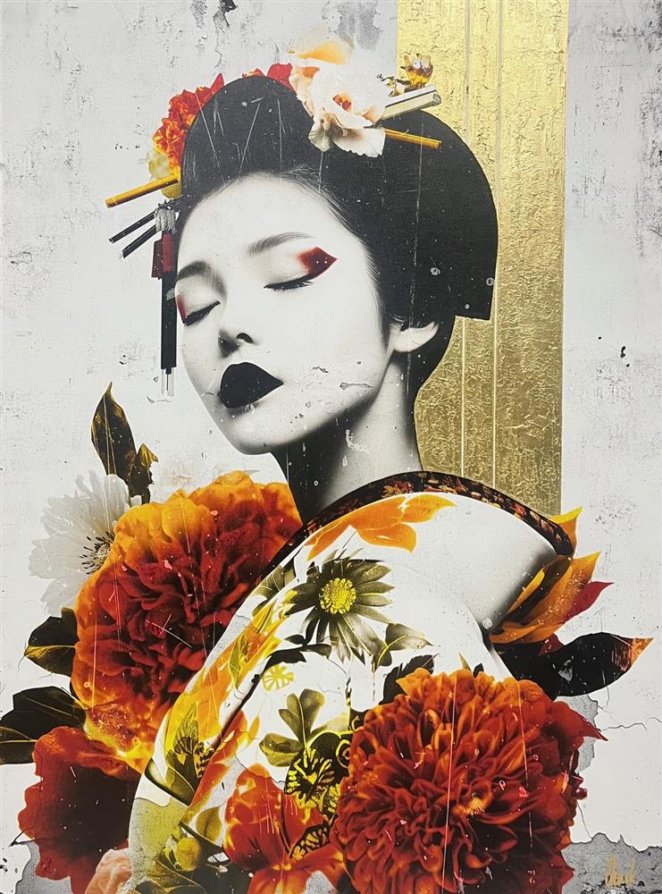 Chuck - 'Scent Of Rose' - Framed Original Artwork