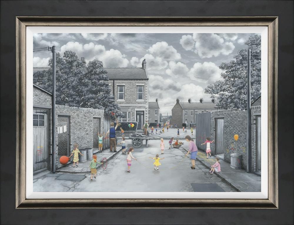 Leigh Lambert - 'School's Out For Summer' - Canvas  - Framed Limited Edition