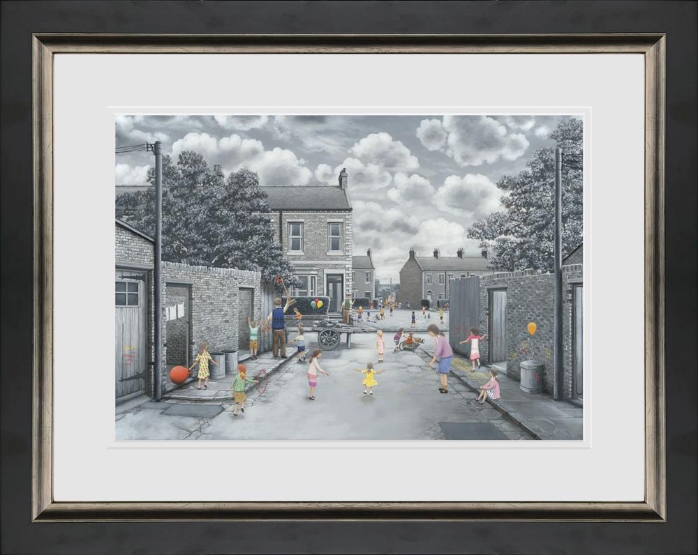 Leigh Lambert - 'School's Out For Summer' - Paper Artist Proof - Framed Limited Edition