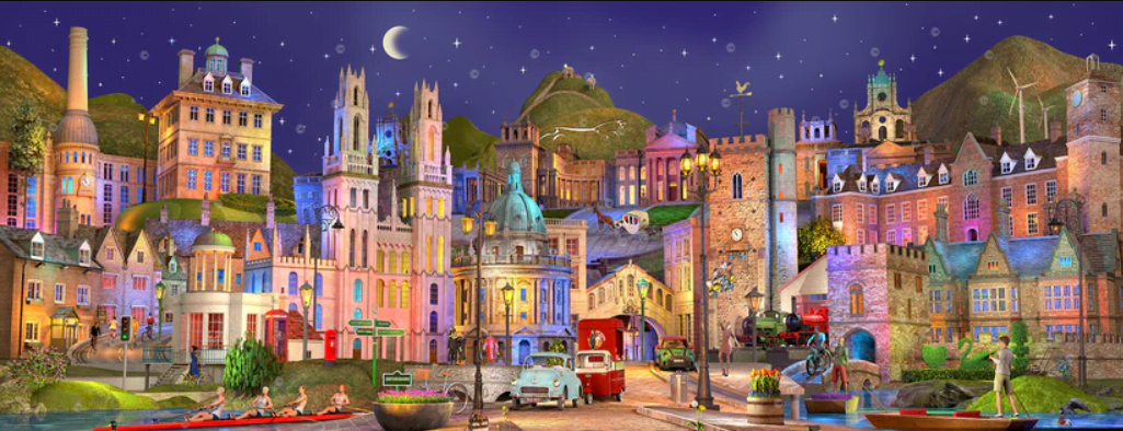 Keith Drury - 'Oxfordshire' - Limited Edition Artwork