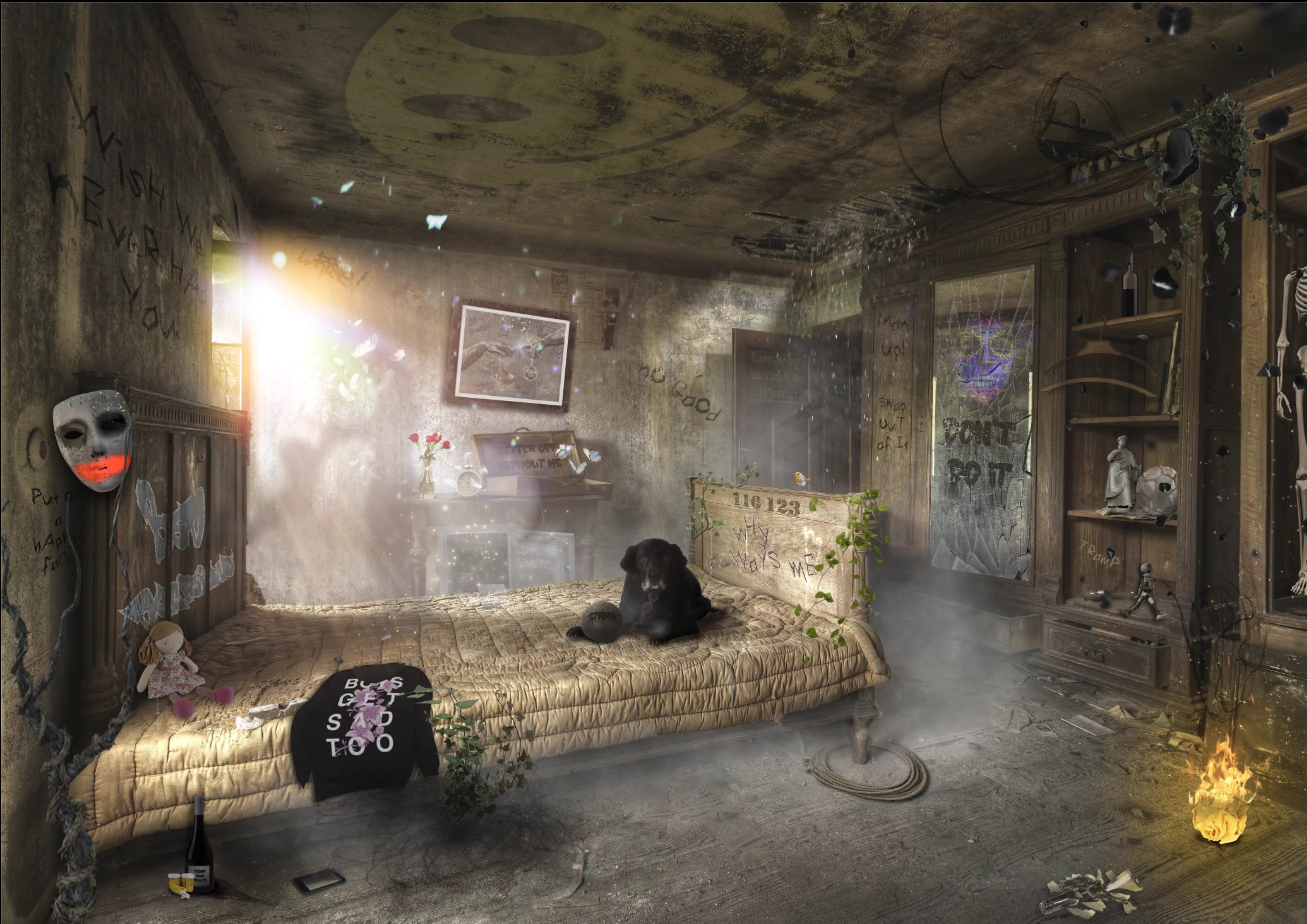 Neil Pengelly - 'Boys Don't Cry!' - Framed Limited Edition Print