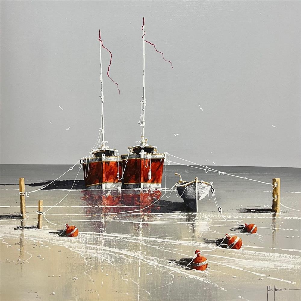 John Horsewell - 'Sea Breeze Serenade' - Framed Original Artwork