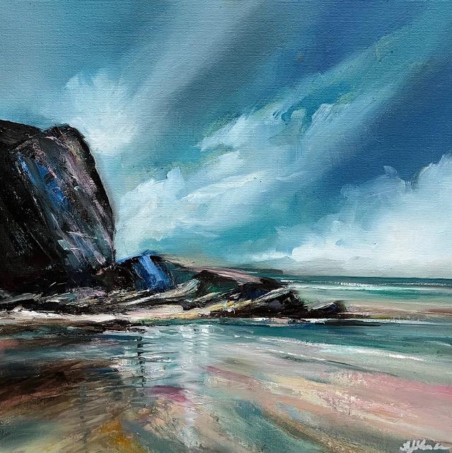 Alison Johnson - 'Sea Of Memory' - Framed Original Artwork