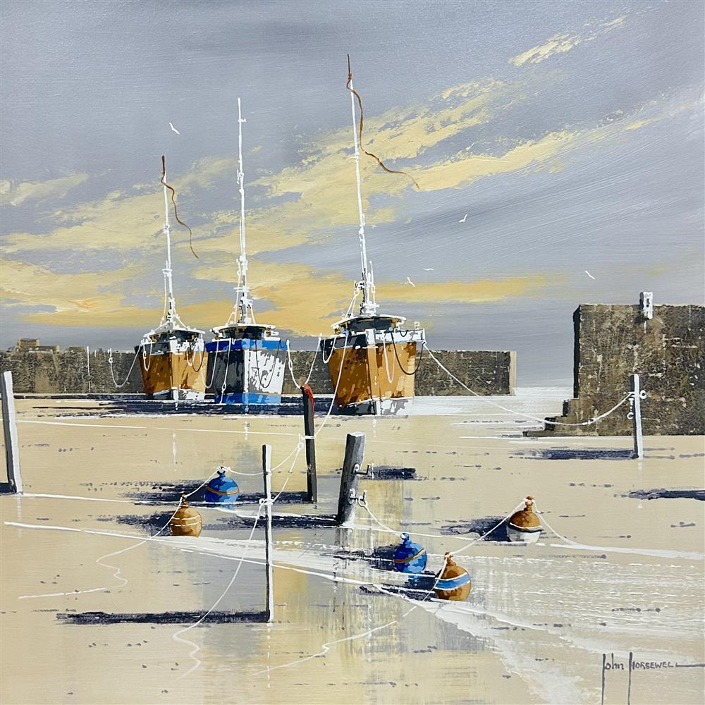 John Horsewell - 'Seabreeze Slumber' - Framed Original Artwork