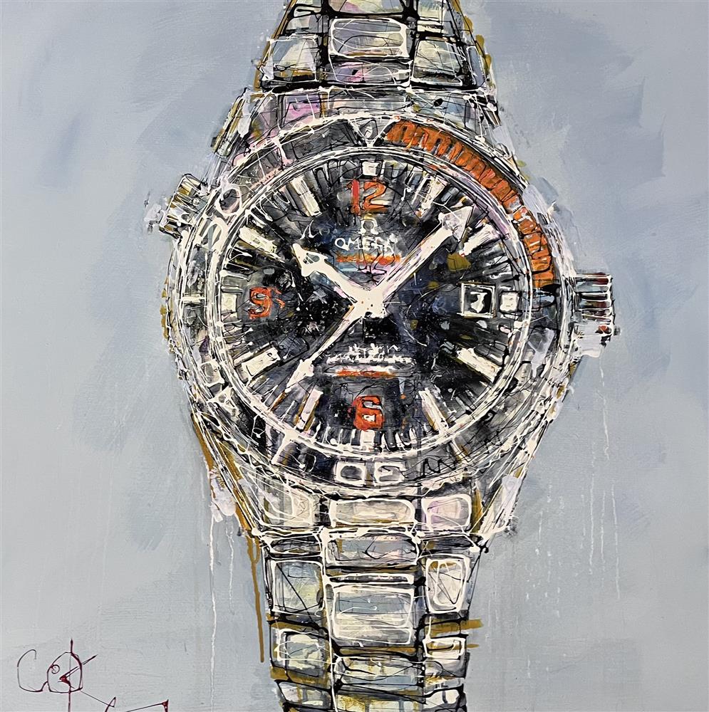 Nigel Cooke - 'Seamaster' - Framed Original Artwork