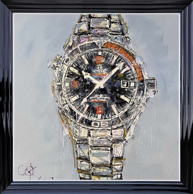 Nigel Cooke - 'Seamaster' - Framed Original Artwork