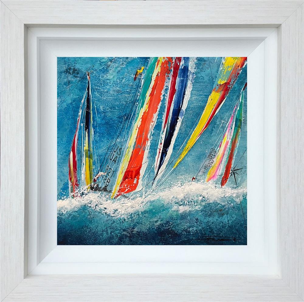 Dale Bowen - 'Serenity At Sea' - Framed Original Art