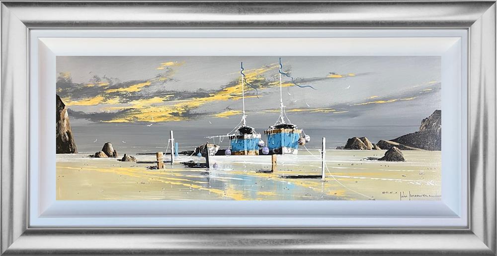 John Horsewell - 'Setting Sail' - Framed Original Artwork