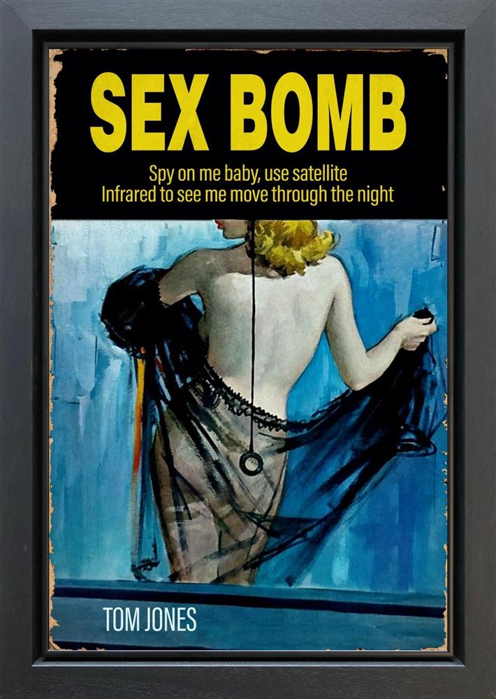 Linda Charles - 'Sex Bomb' - Framed Original Artwork