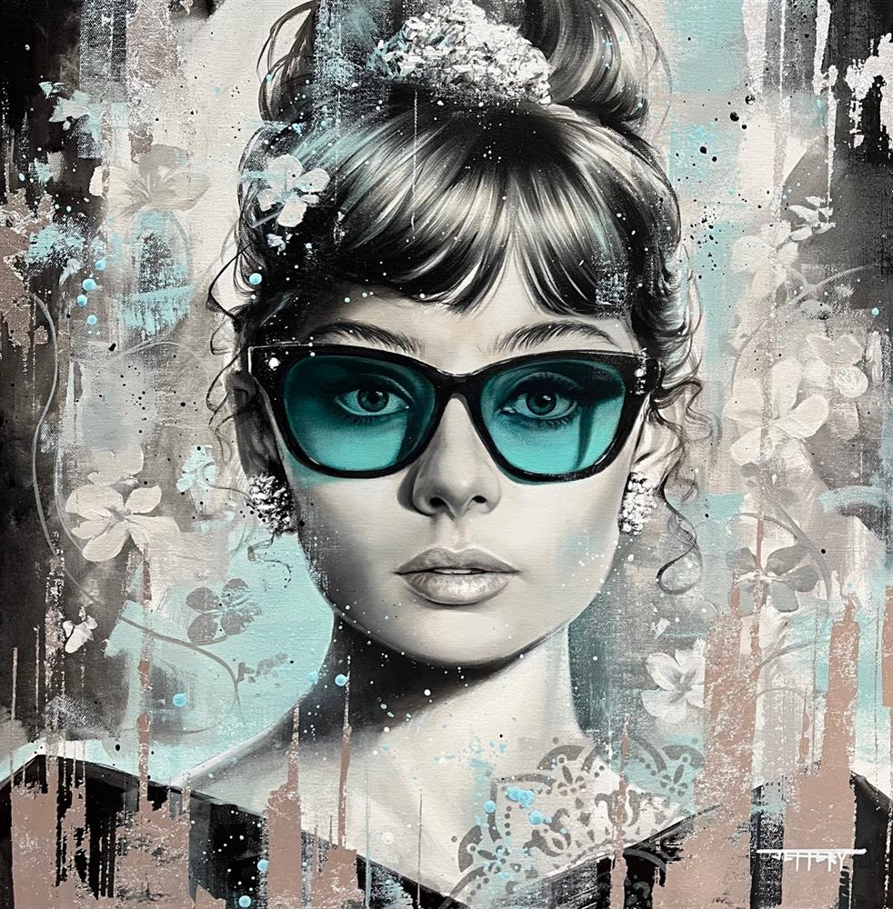 Ben Jeffery - 'Shades Of Teal' - Framed Original Art