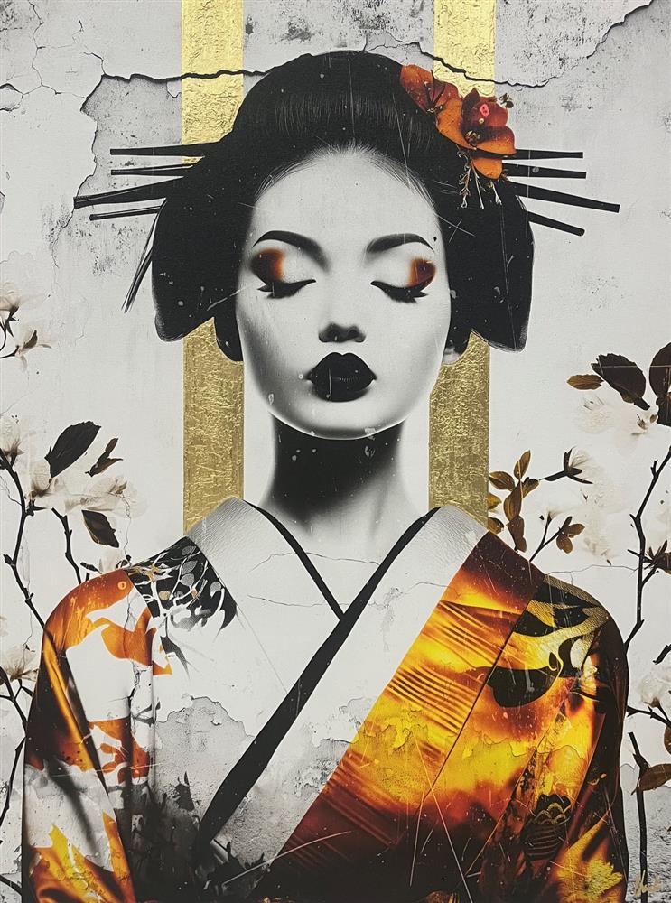 Chuck - 'Shadow In Waiting' - Framed Original Artwork