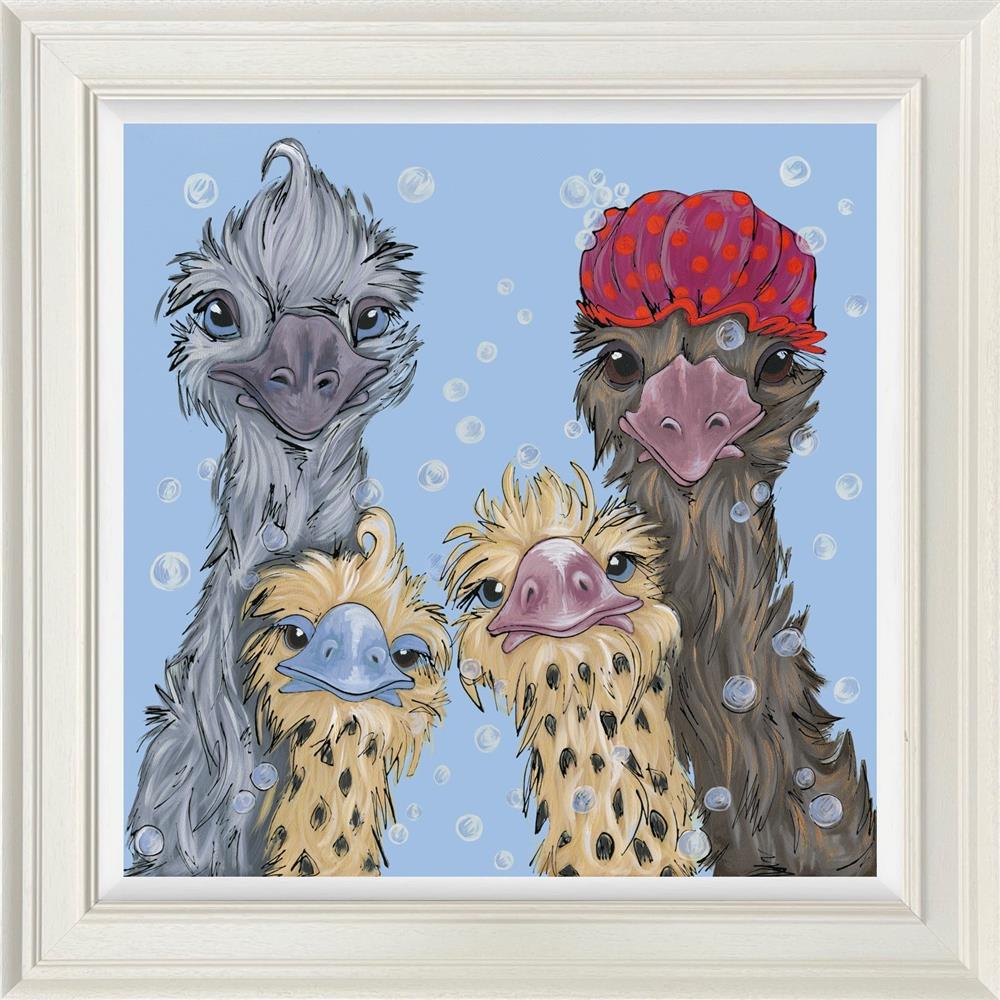 Amy Louise - 'Shampoo Shenanigans' - Framed Limited Edition