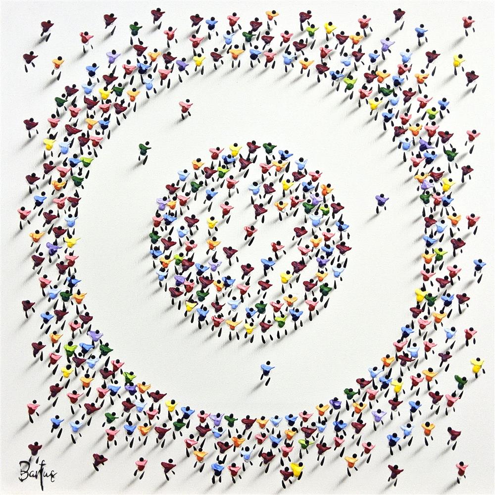 Francisco Bartus -  'Shaping The Future' - Framed Original Artwork