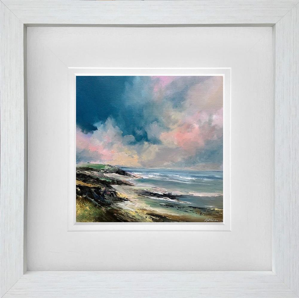 Alison Johnson - 'Shimmering Solitude' - Framed Original Artwork