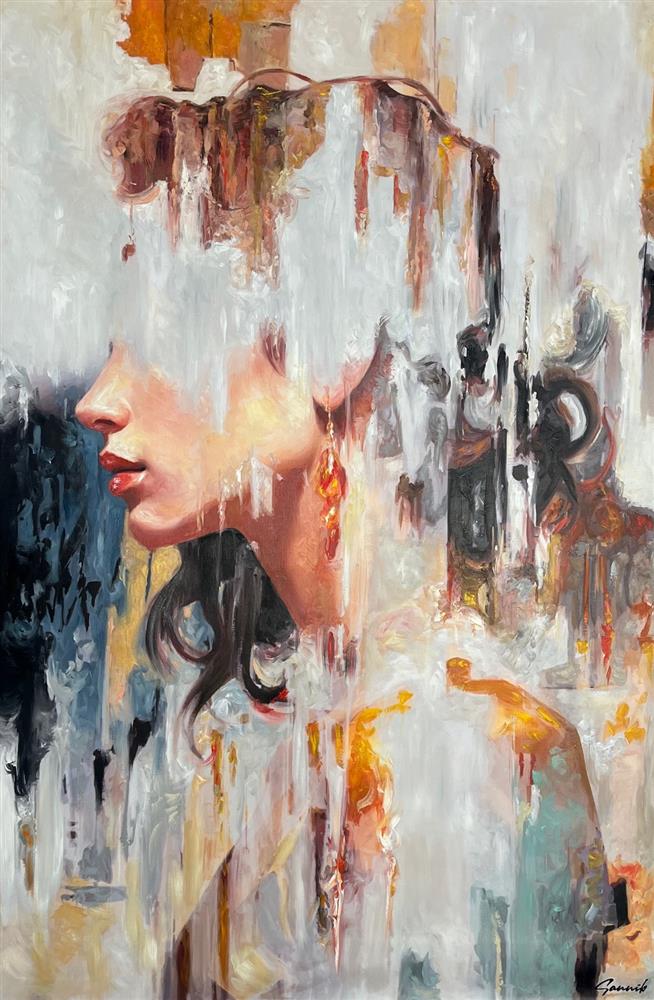 Sannib - 'Shine Bright - The Hidden Side' - Framed Original Art