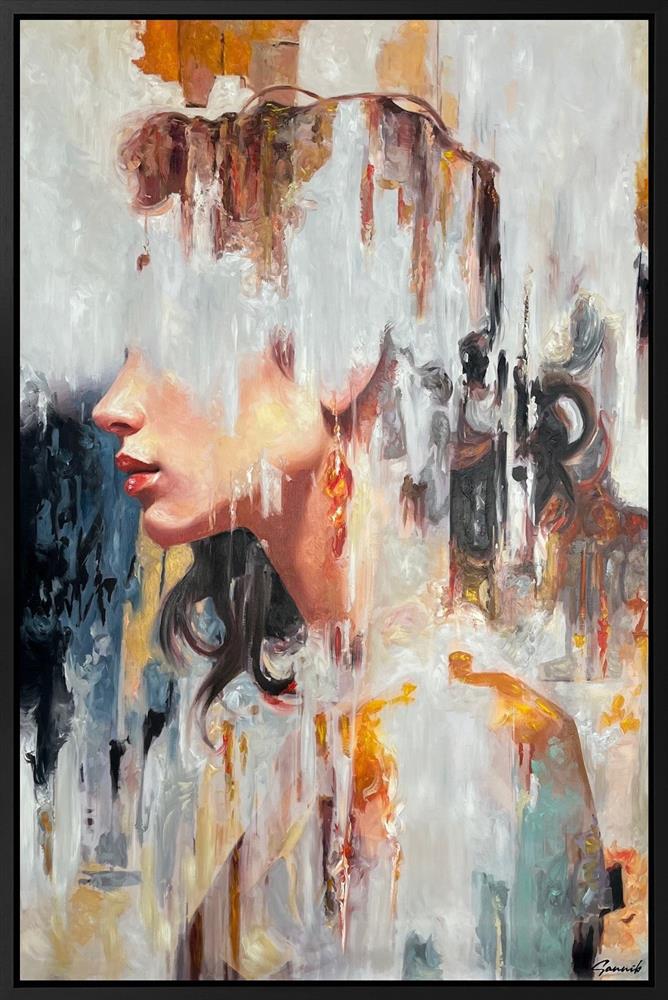 Sannib - 'Shine Bright - The Hidden Side' - Framed Original Art