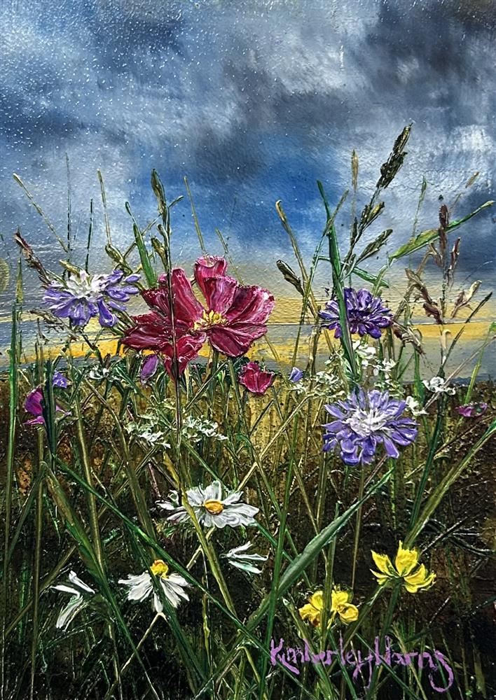 Kimberley Harris - 'Shine Through - Miniature size' - Framed Original Art