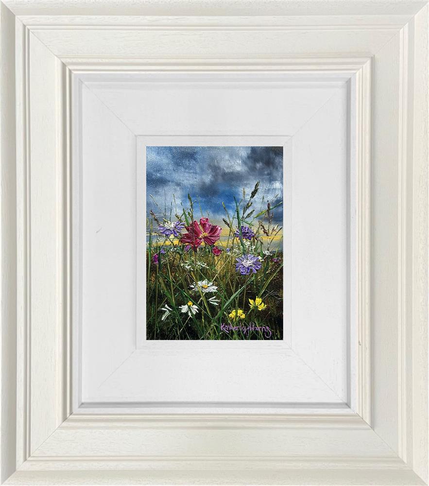 Kimberley Harris - 'Shine Through - Miniature size' - Framed Original Art