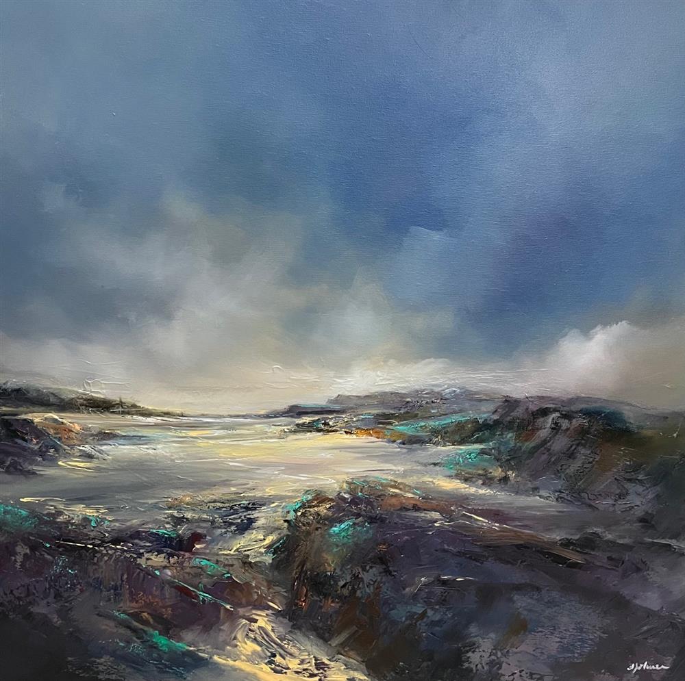 Alison Johnson - 'Shining Life' - Framed Original Artwork