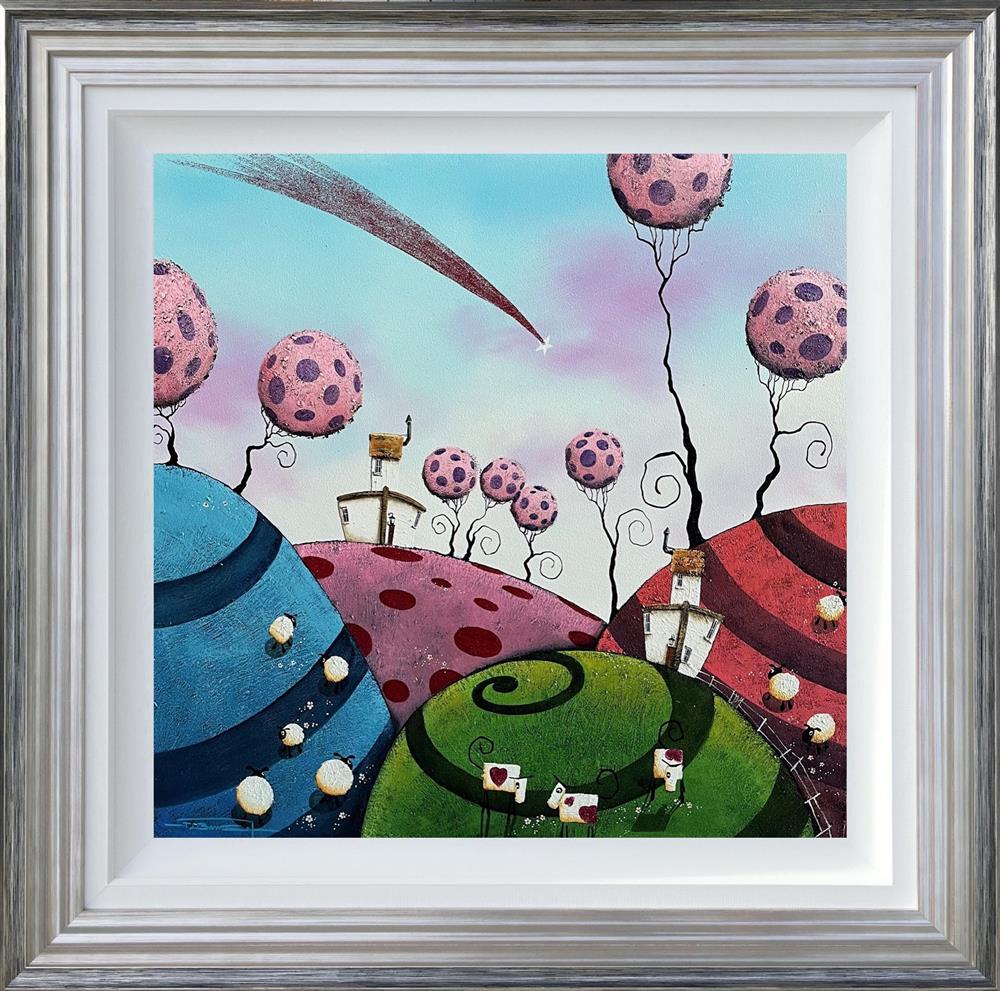 Dale Bowen -  'Shooting For The Stars' - Framed Original Art