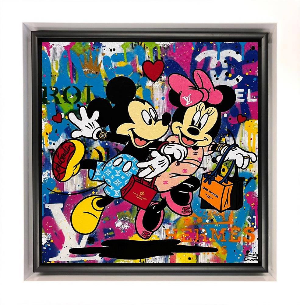 Emily Crook - 'Shopping Date' - Framed Original Artwork