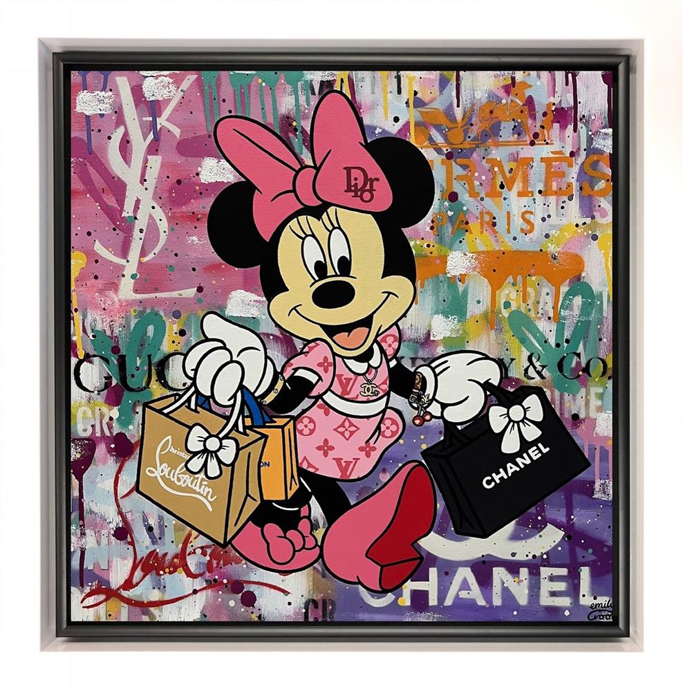 Emily Crook - 'Shopping Days' - Framed Original Artwork