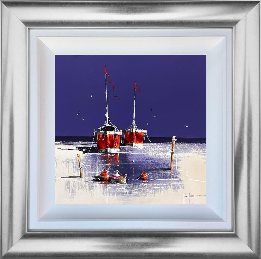 John Horsewell - 'Shoreline Sentinels' - Framed Original Artwork