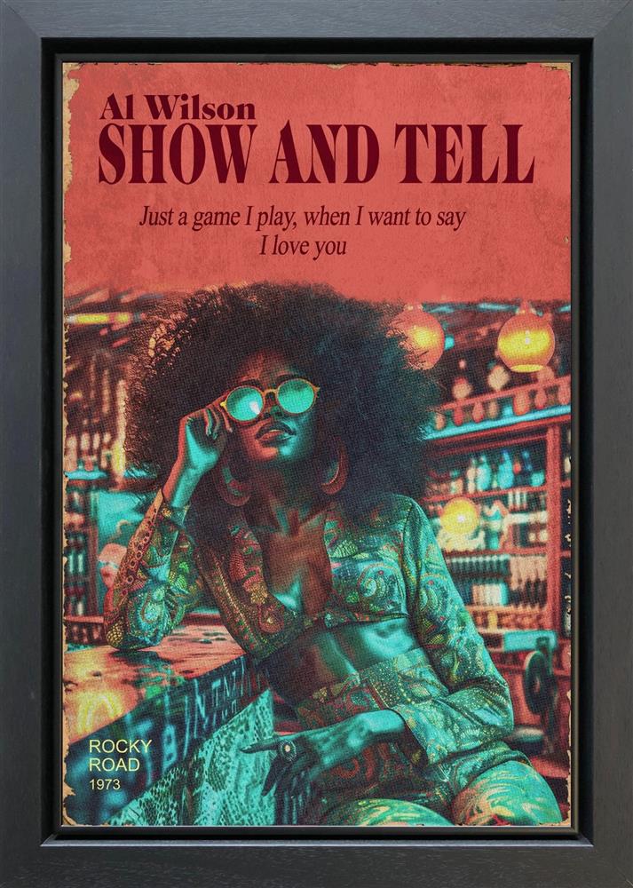 Linda Charles - 'Show And Tell' - Framed Original Artwork