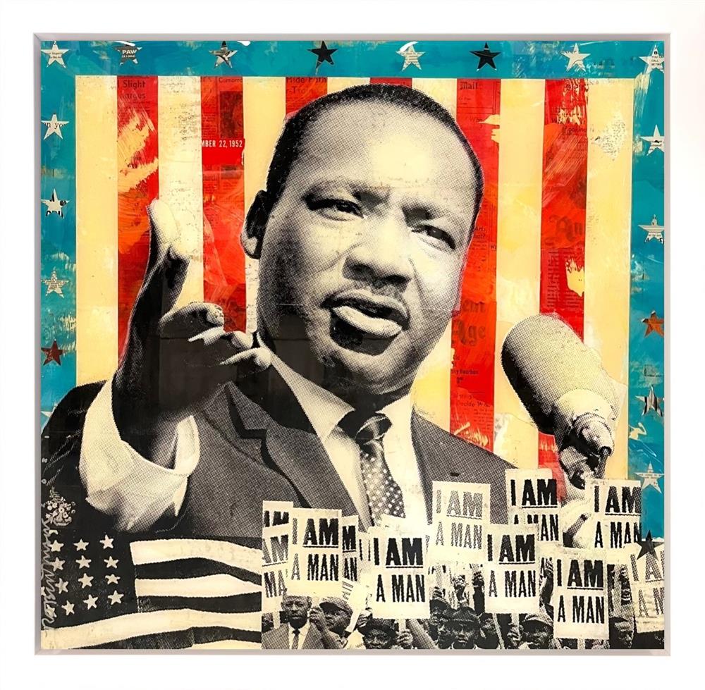 Robert Mars- 'Sign Of The Times'- Framed Original Art