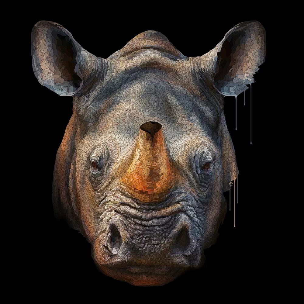 Van Hargen Art - 'Silence'- Deluxe Aluminium Di-Bond Limited Edition