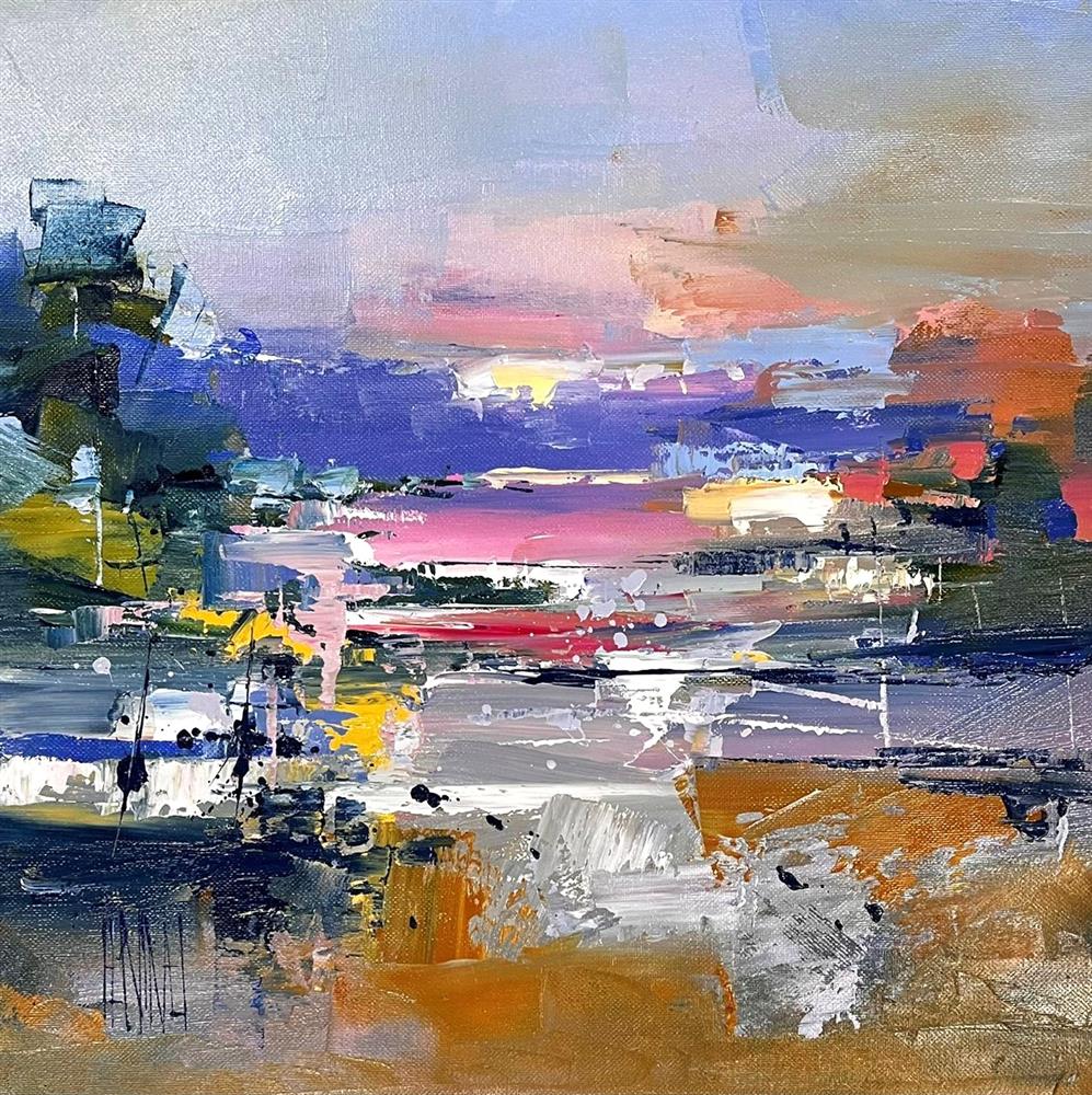 Hervé Lenouvel  'Silent Horizon' - Framed Original Artwork