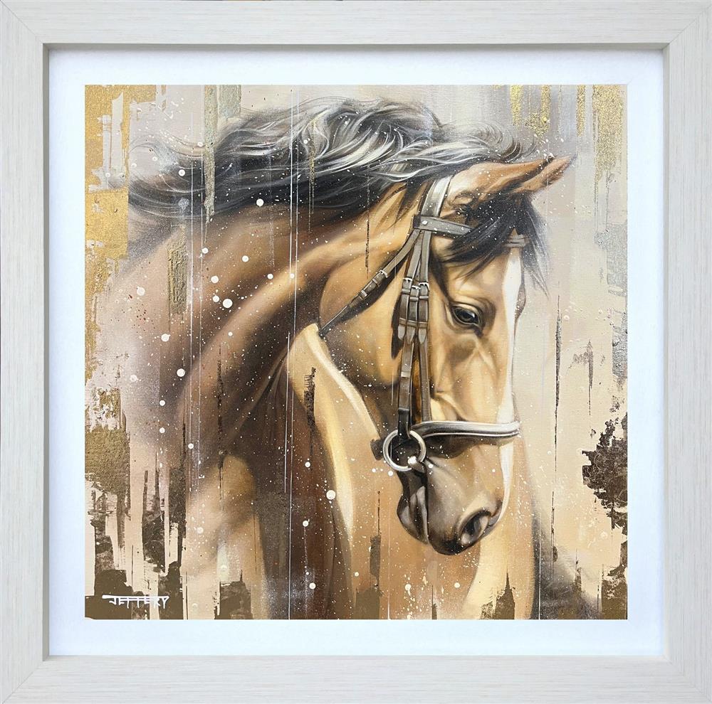 Ben Jeffery - 'Silent Knight' - Framed Original Artwork
