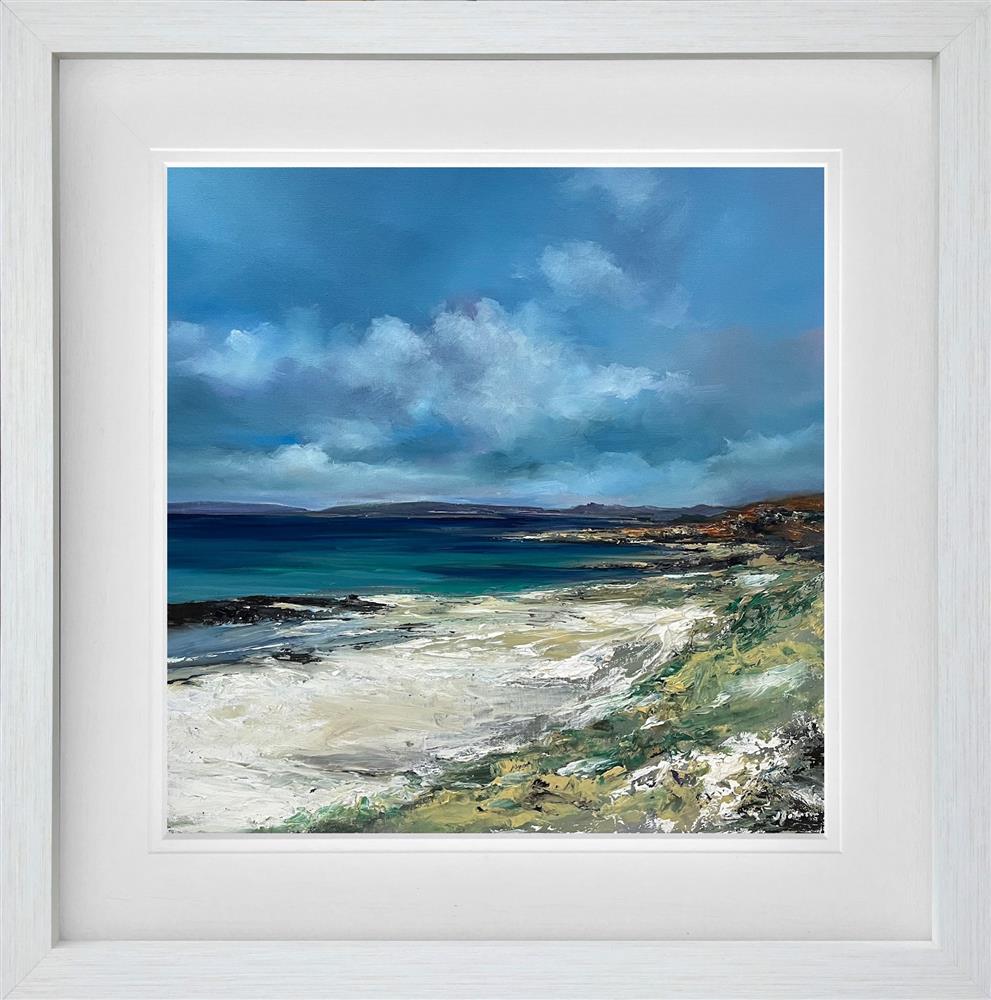 Alison Johnson - 'Silent Shores II' - Framed Original Artwork
