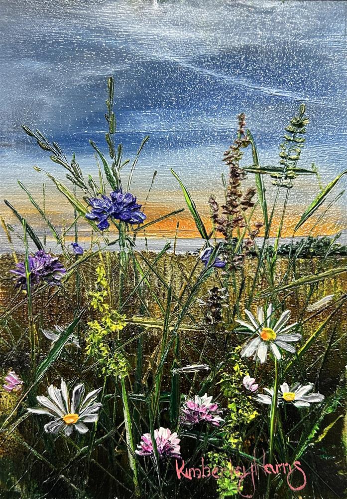 Kimberley Harris - 'Silhouettes And Sunbeams' - Miniature size - Framed Original Art