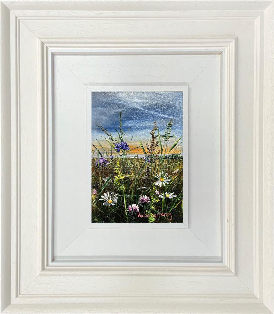 Kimberley Harris - 'Silhouettes And Sunbeams' - Miniature size - Framed Original Art