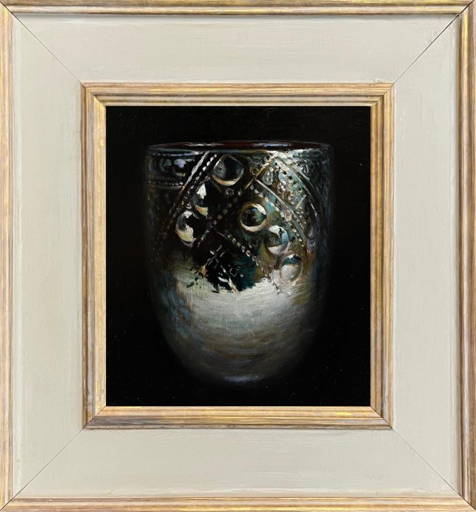 Rachele Dryden-Smith - 'Silver Cup' - Framed Original Artwork