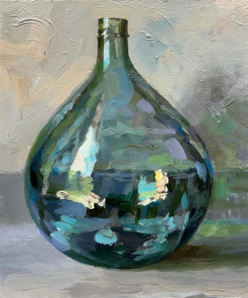 Rachele Dryden-Smith - 'Single Jar' - Framed Original Artwork