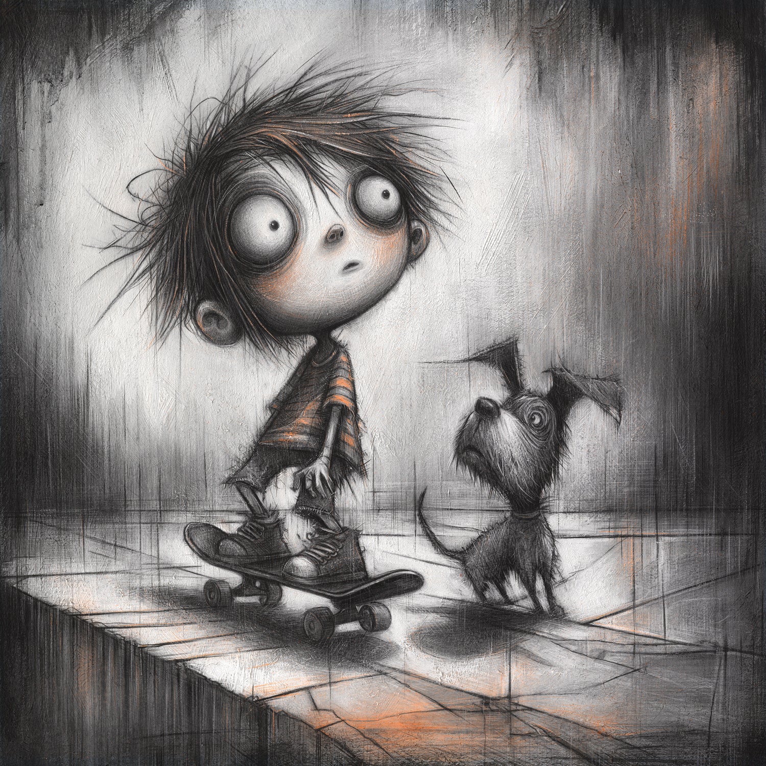 Craig Everett  - 'Sk8boi'- Framed Limited Edition