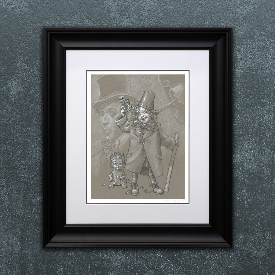 Craig Davison  - 'Pure Imagination' - Framed Limited Edition Sketch