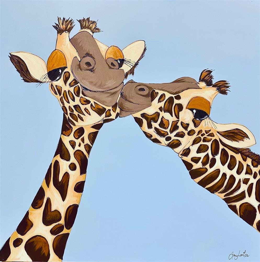 Amy Louise - 'Sky High' - Framed Original Art