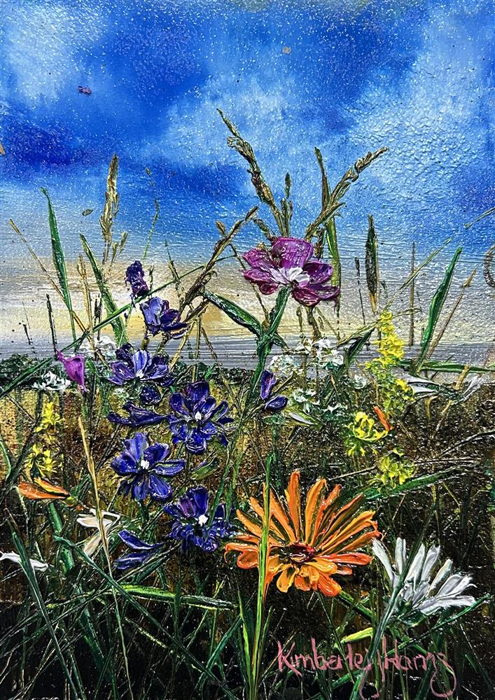 Kimberley Harris - 'Sky And Soil' - Miniature size - Framed Original Art