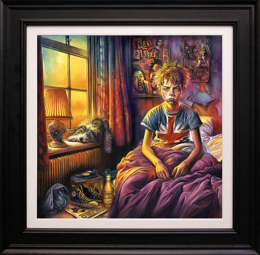 Craig Everett  - 'Sleeping Dogs Lie'- Framed Limited Edition