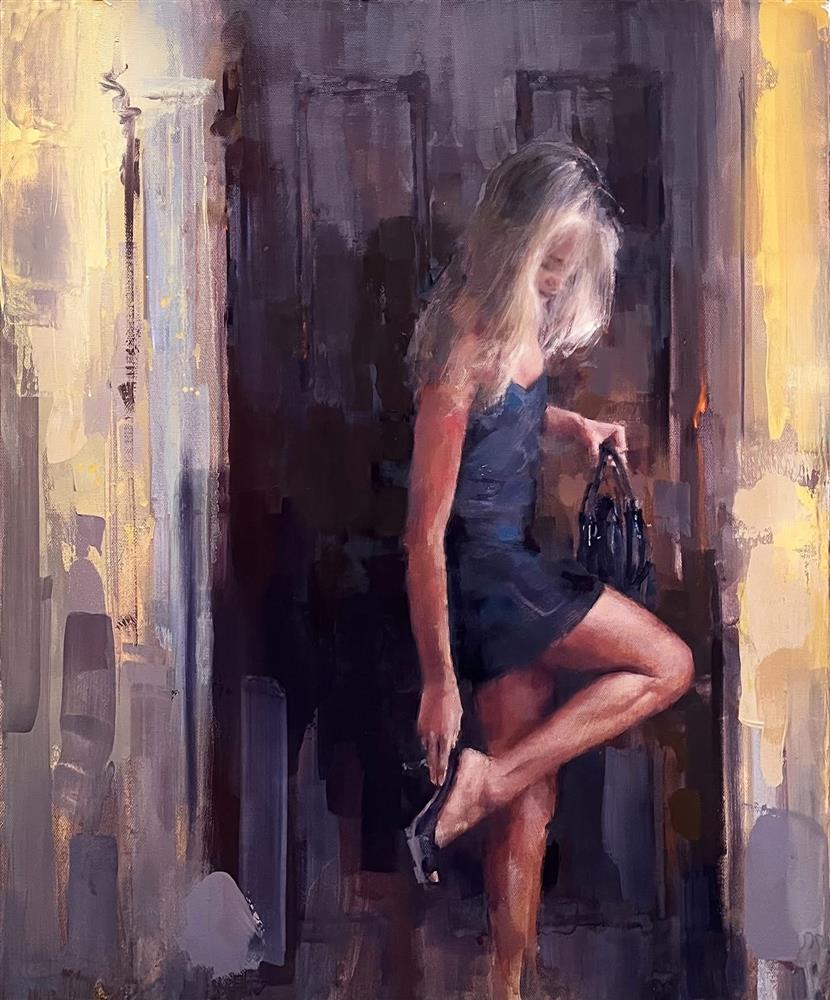 Tony Hinchliffe - 'Sleight Of Hand' - Framed Original Artwork