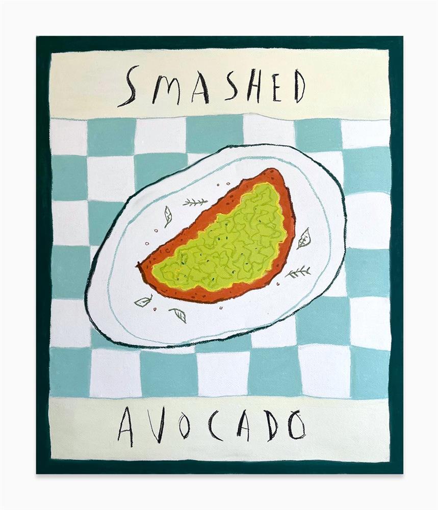 Michael Abrams - 'Smashed Avocado' - Framed Original Art