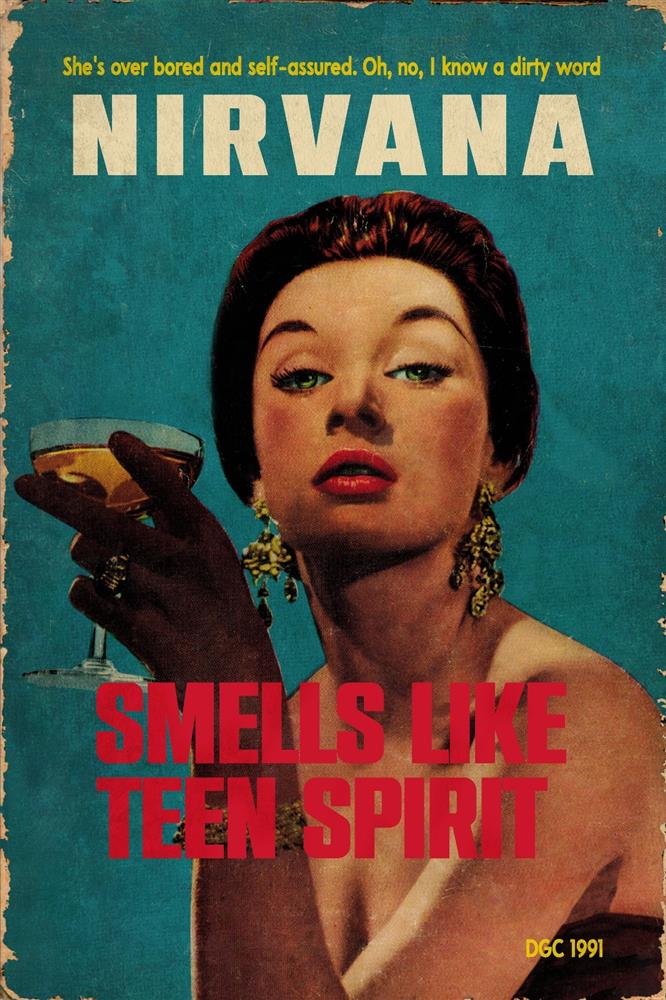Linda Charles - 'Smells Like Teen Spirit' - Framed Limited Edition