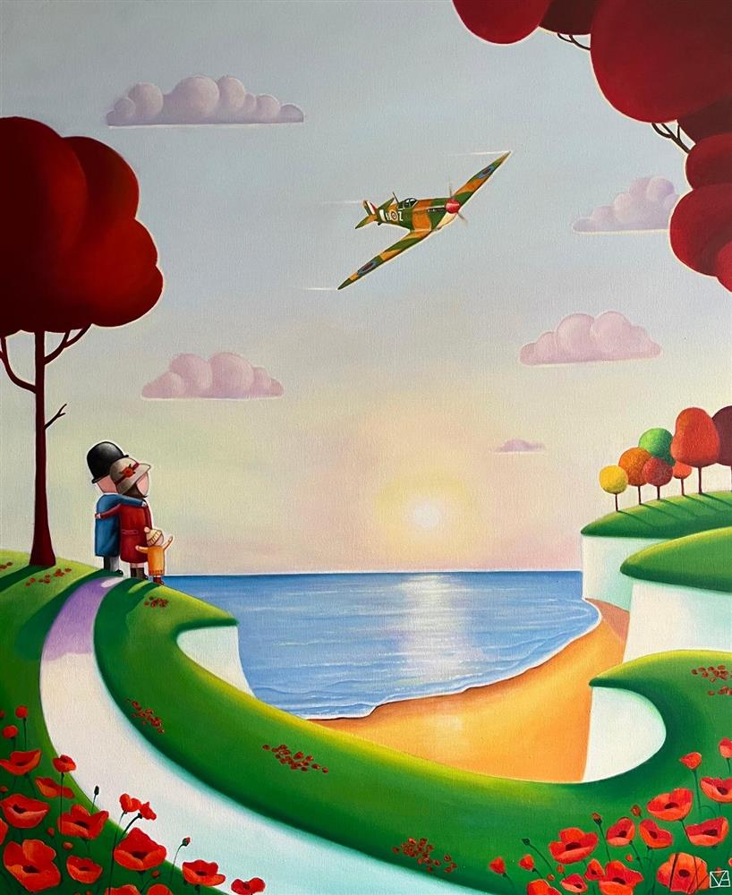 Michael Abrams - 'So Much Owed' - Framed Original Artwork