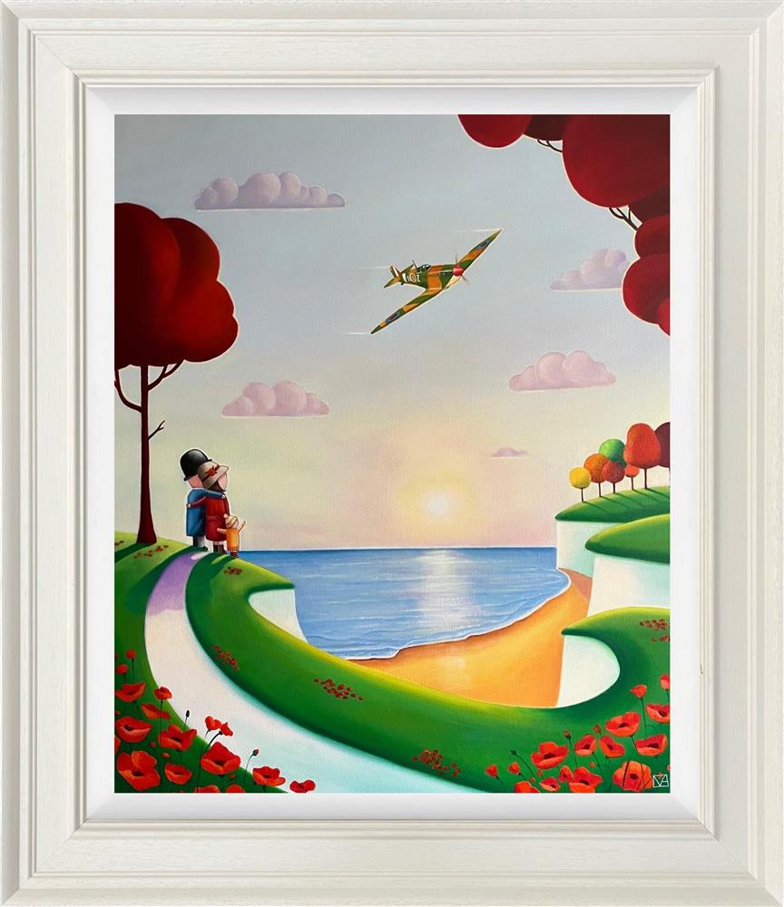 Michael Abrams - 'So Much Owed' - Framed Original Artwork
