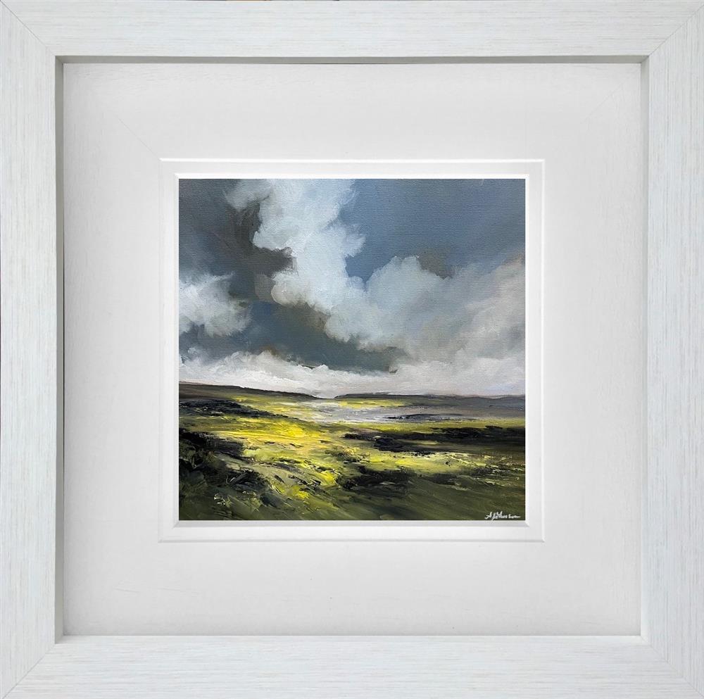 Alison Johnson - 'Soft Horizon' - Framed Original Artwork
