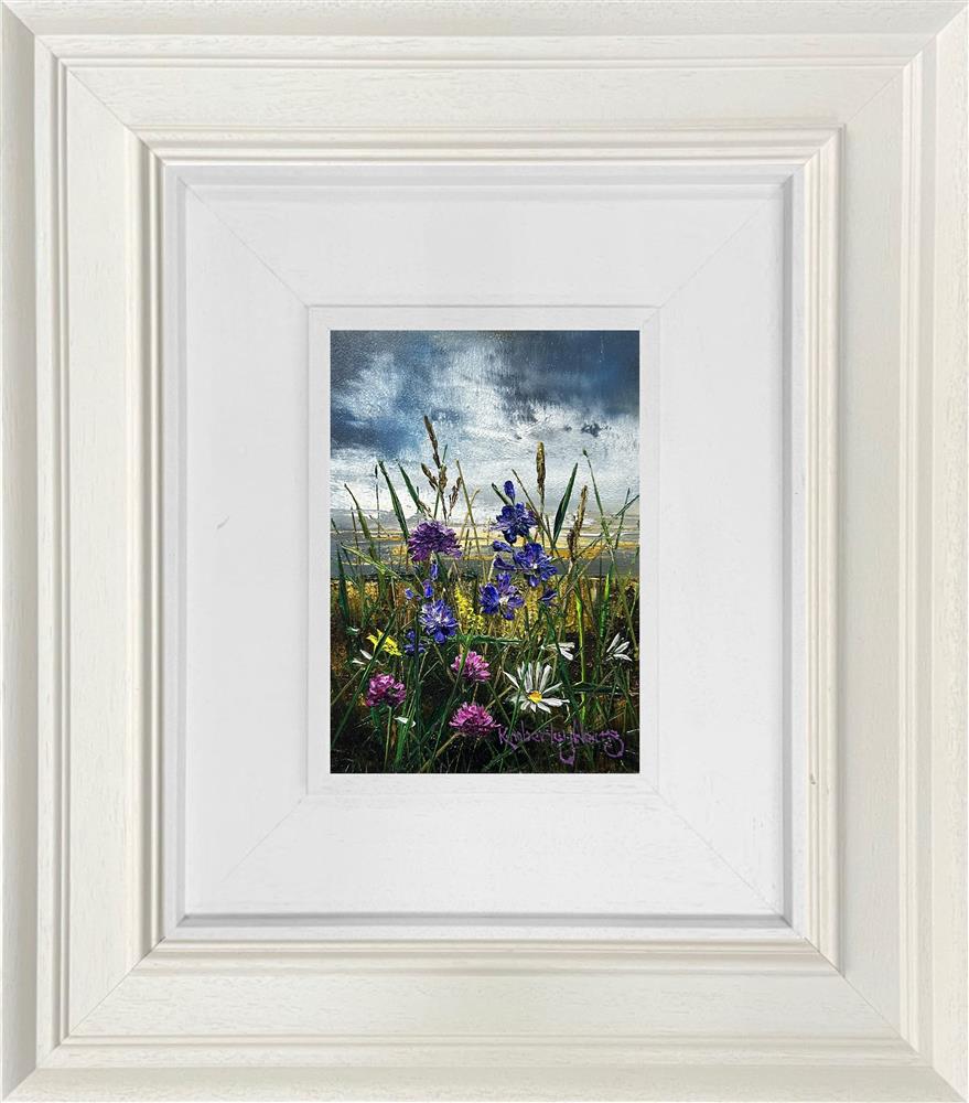 Kimberley Harris - 'Soft Whispers' - Miniature size' - Framed Original Art